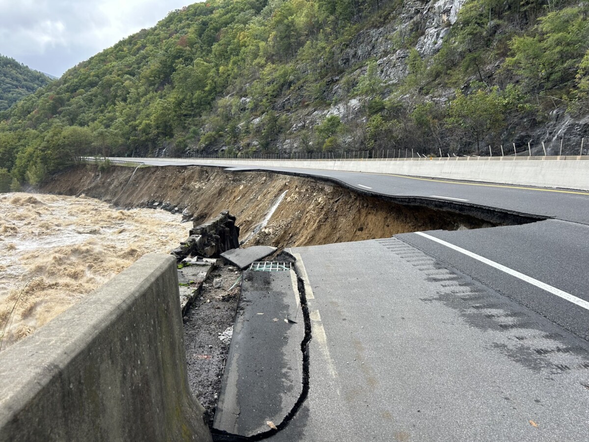 I-40 in North Carolina to reopen to two-way traffic by January 1, officials say