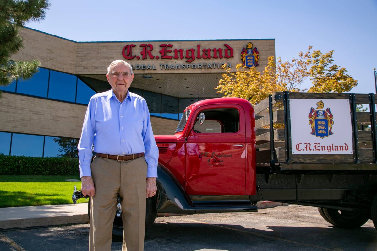 C.R. England announces passing of ‘transportation industry icon’ Gene England at age 105