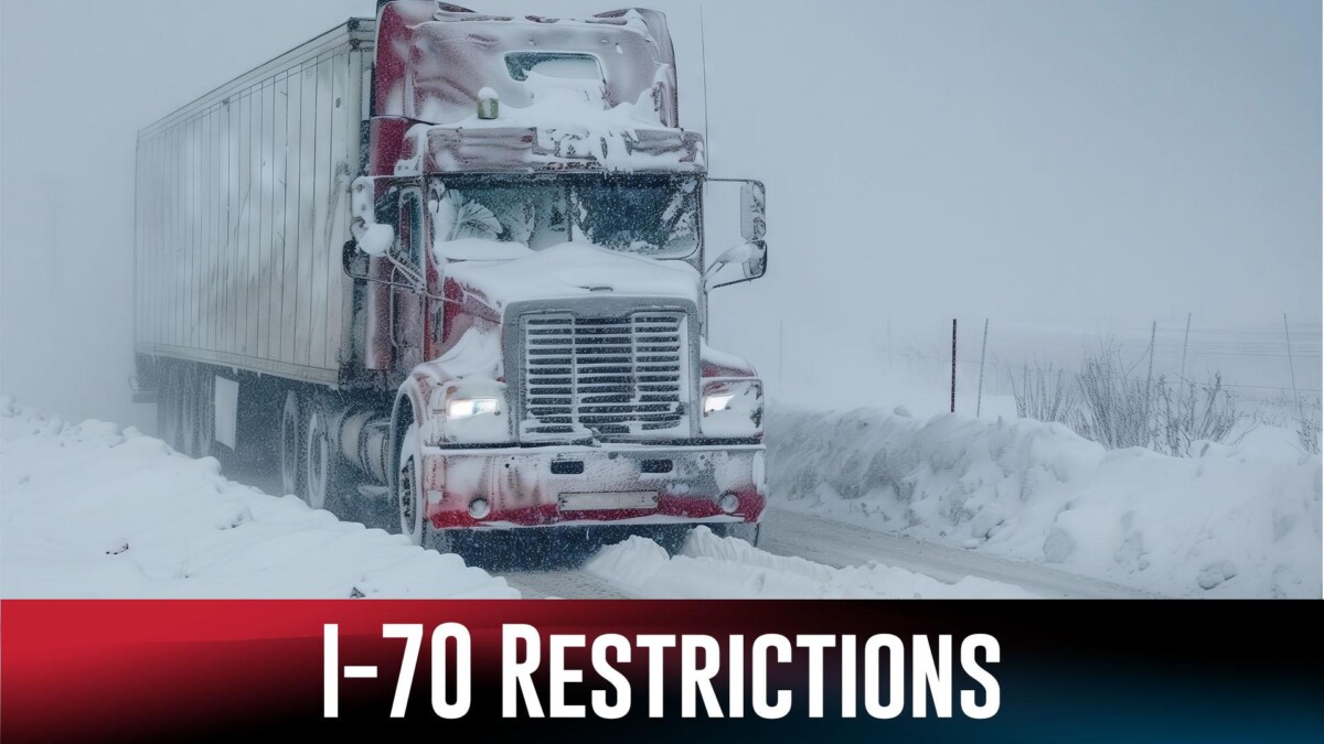 Commercial vehicle travel ban ordered on Colorado roadways