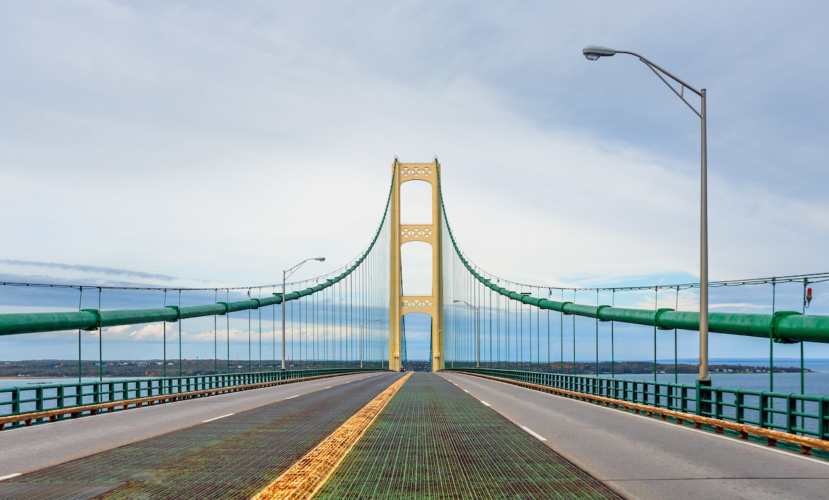 Mackinac Bridge adding 2.3% credit card fee to pay for “never-ending” maintenance 