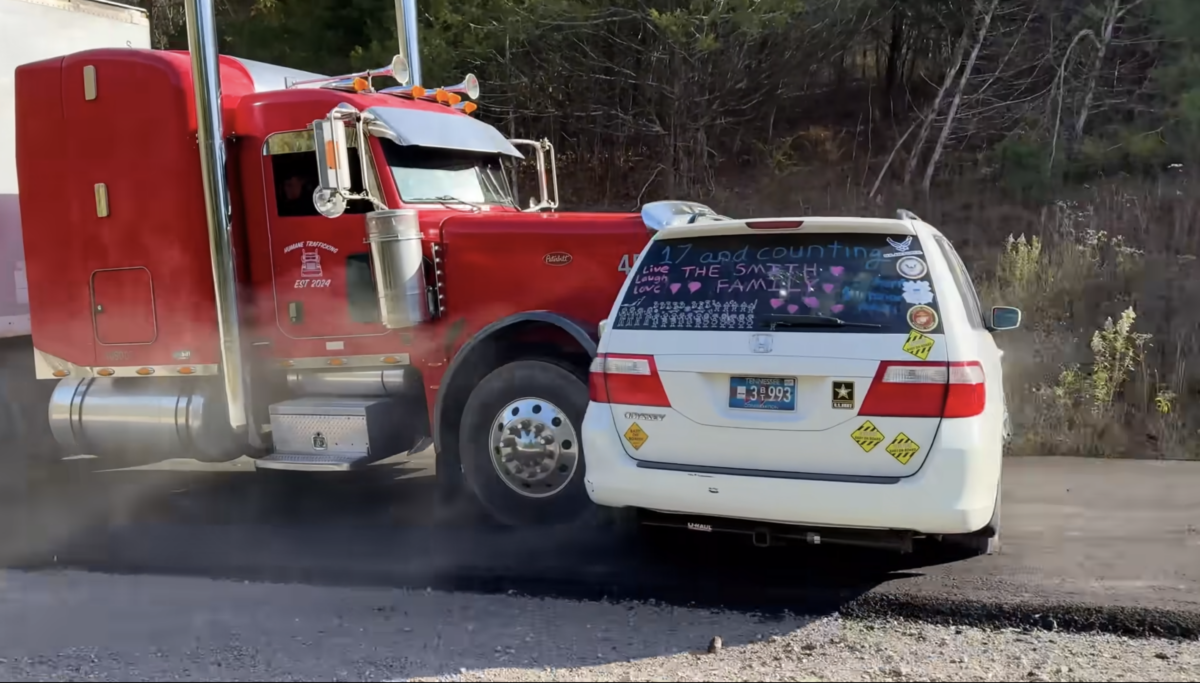 VIDEO: YouTuber buys a Peterbilt semi truck and then wreaks complete havoc