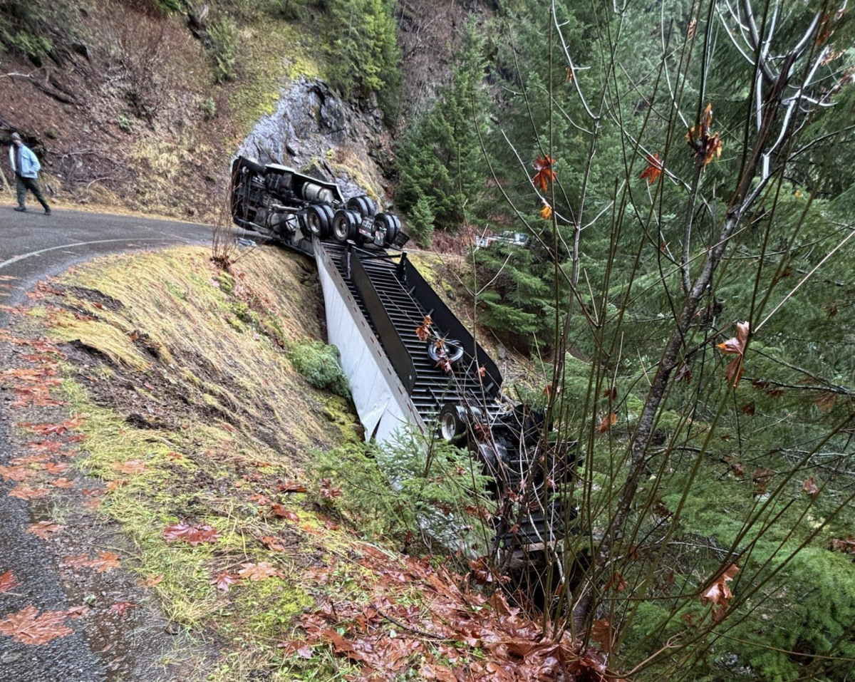 Google Maps led truck driver onto remote National Forest road, leading to rollover crash