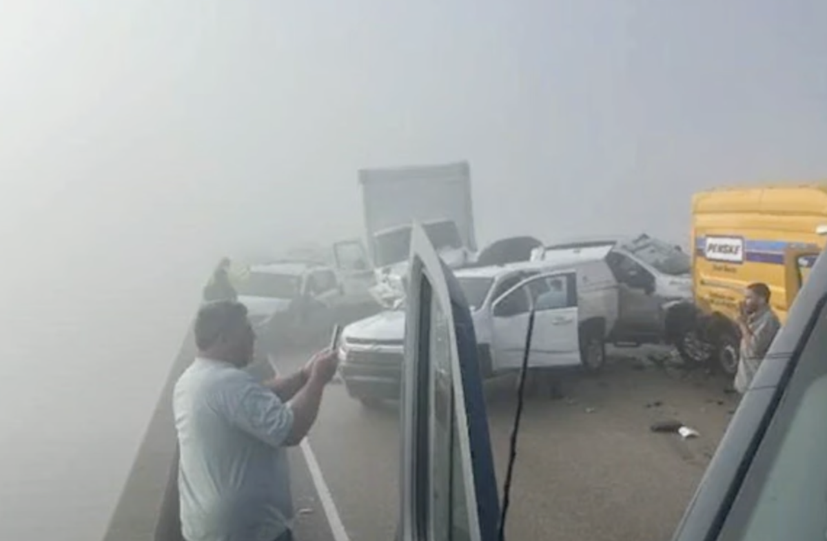 Worse fog predicted for Wednesday after 50+ vehicle pile-up on Louisiana bridge in dense fog