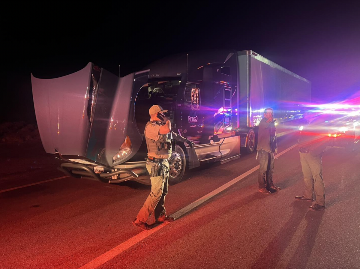 Trucker hospitalized following drive-by shooting near Nevada/California border