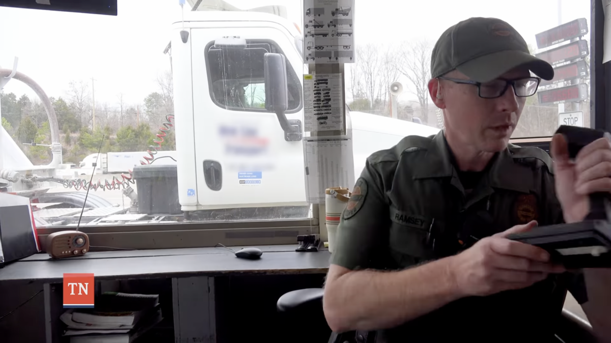 VIDEO: Troopers take you 'behind the scenes' at a Tennessee weigh station