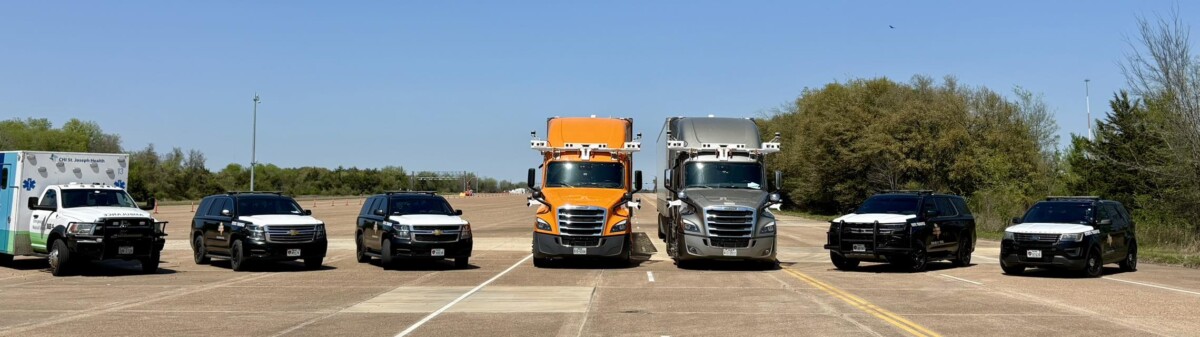 Texas troopers help teach self-driving semi trucks how to recognize emergency vehicles