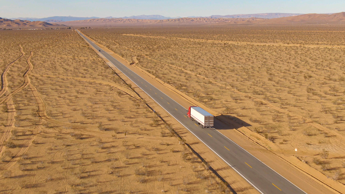 Officials in California looking to revoke a ban on autonomous semi truck testing