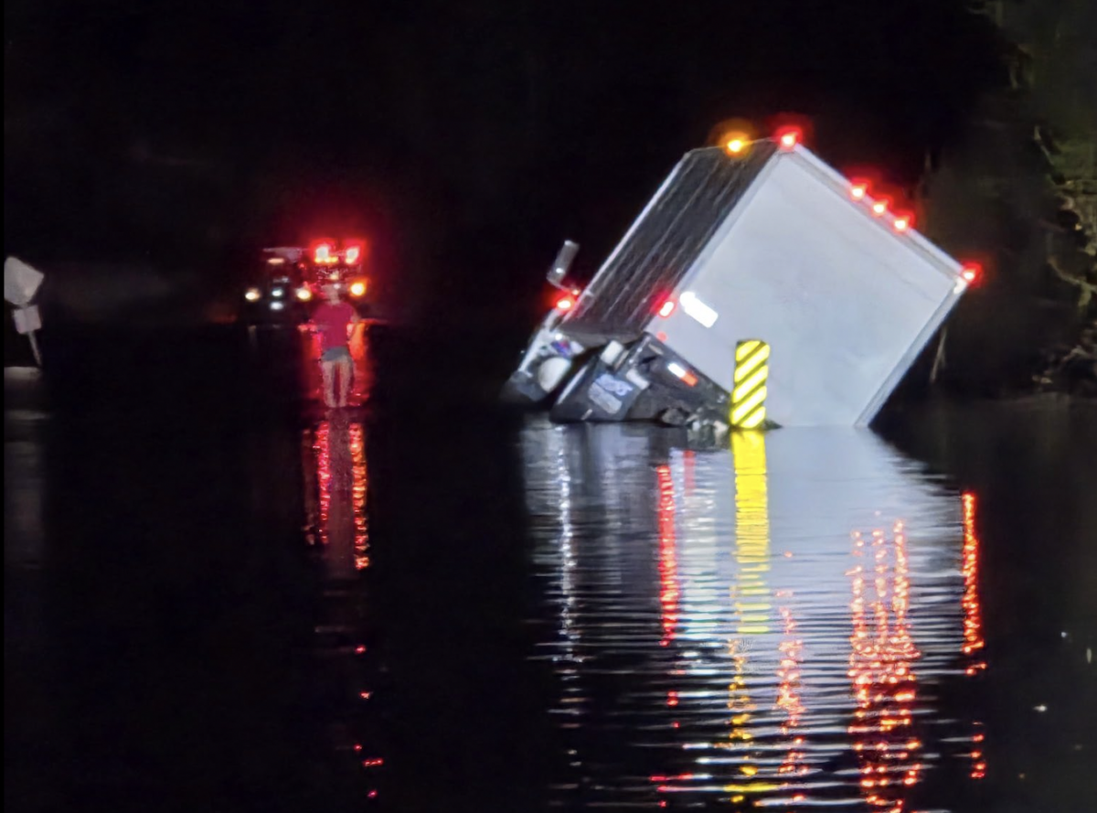 Commercial vehicle driver ignored signs and drove around barricades into flood waters, Kentucky officials say