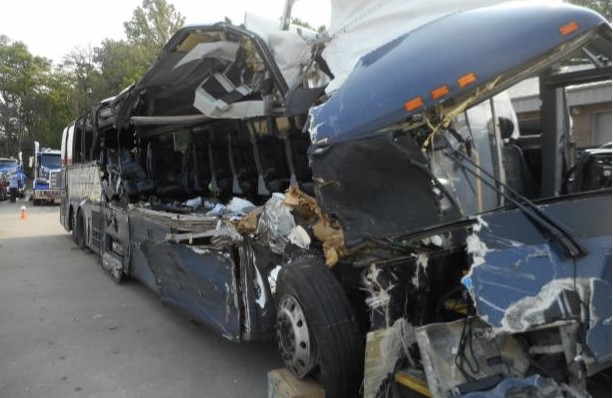 Feds say truck parking shortage led to triple fatality crash on I-70 involving Greyhound bus