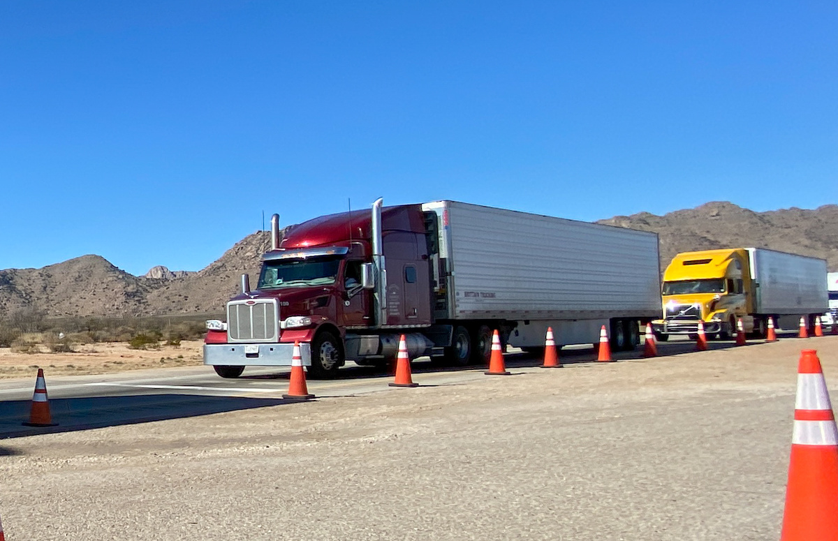 Mexican trucking company sponsoring English classes for drivers as proficiency deadline begins