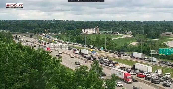 Kansas City, Missouri accident scene
