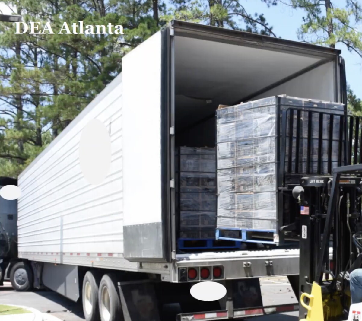 DEA seizes 700 pounds of meth from semi truck at Georgia warehouse