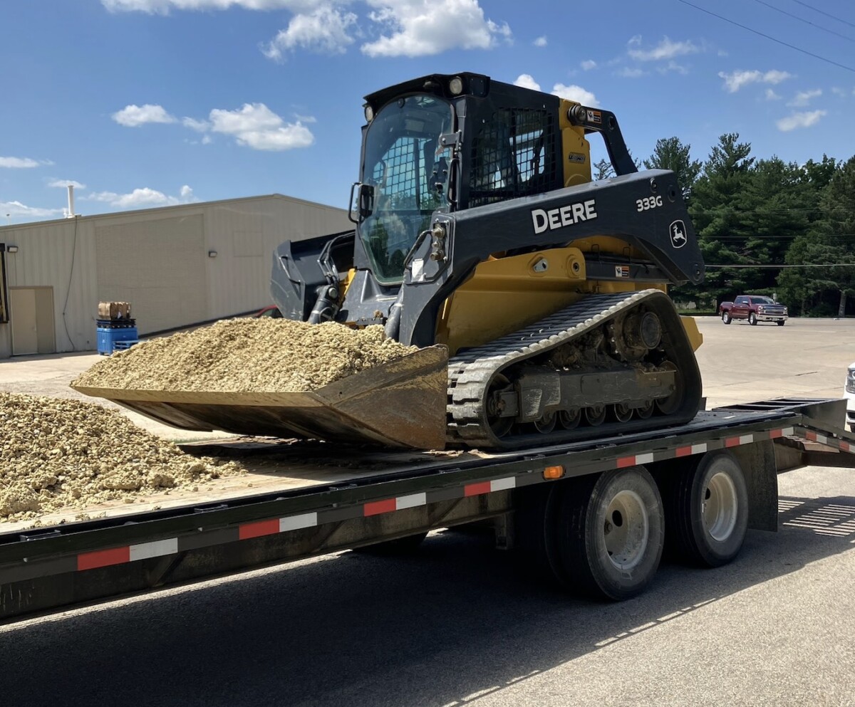 Iowa troopers issue out-of-service order for lack of load securement during skid loader haul