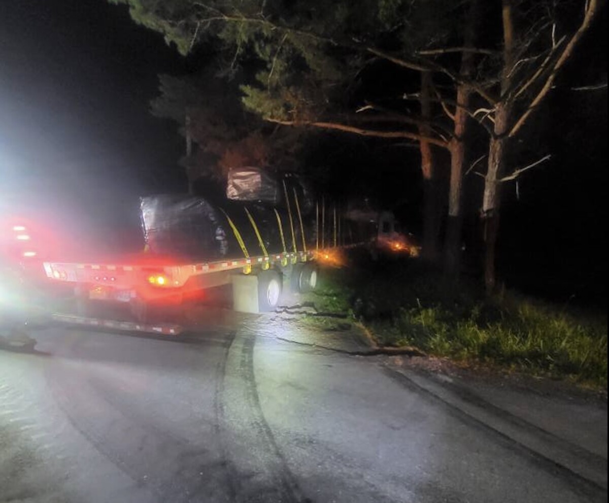 ‘Very inexperienced’ truck driver gets stuck while following GPS, Pennsylvania firefighters say