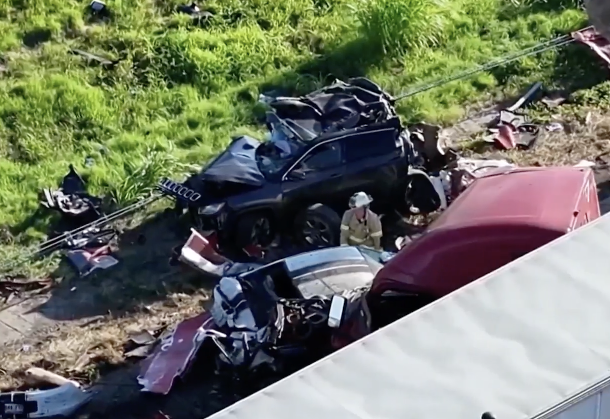 $1.5M bail set for truck driver in drowsy driving crash as death toll climbs to six