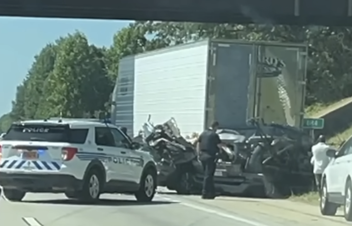 Six dead after wreck that sent two cars beneath tractor trailer and prompted five hour rescue