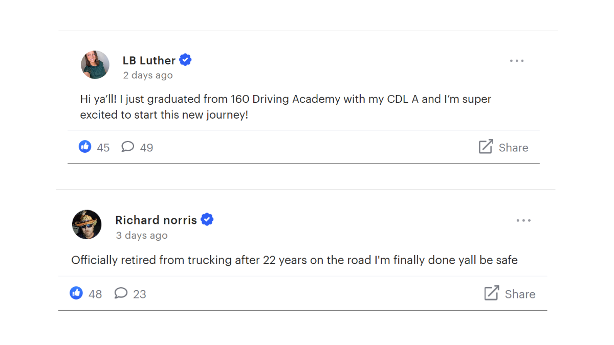 CDLLife App: One Driver Starts the Journey — Another Parks It for Good