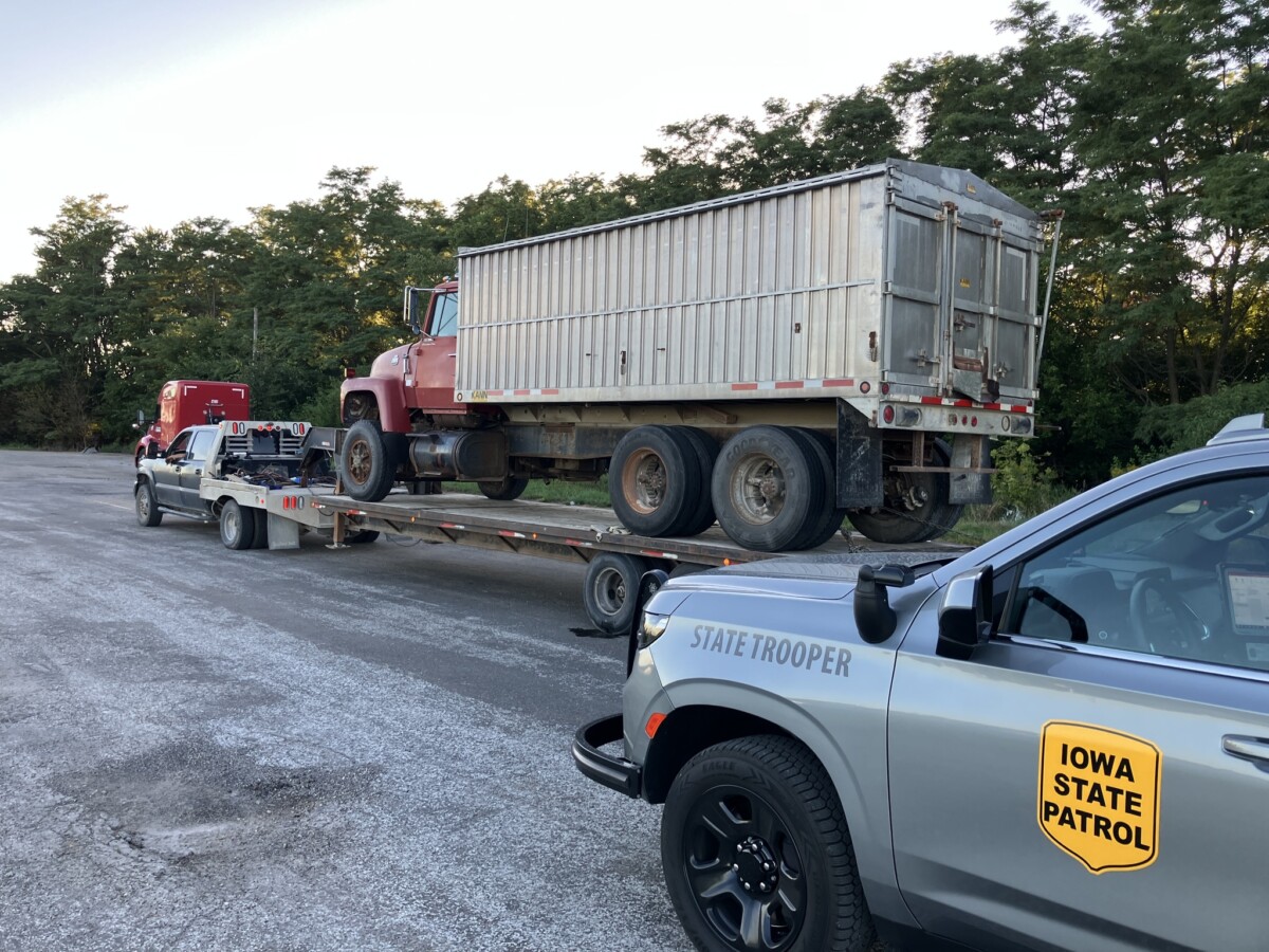 Troopers find nine out-of-service violations on combination vehicle and driver traveling through eastern Iowa