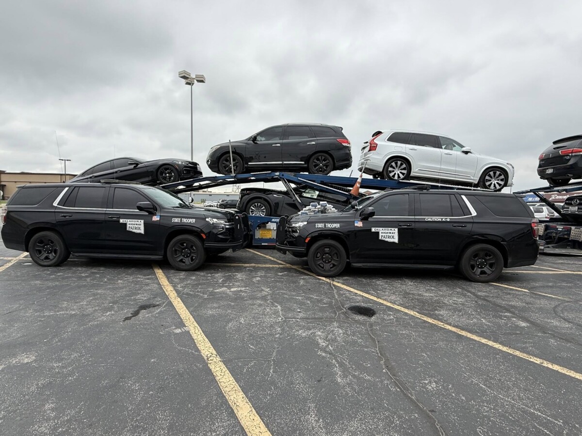Oklahoma troopers find nearly 50 pounds of fentanyl in ‘concealed void’ in car on auto hauler