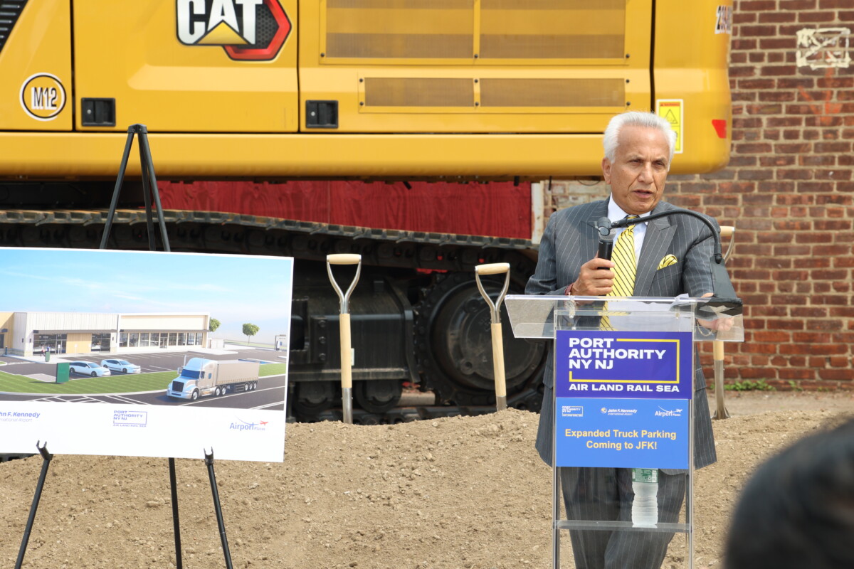 Officials hope truck parking expansion at JFK Airport will reduce illegal truck parking in Queens communities