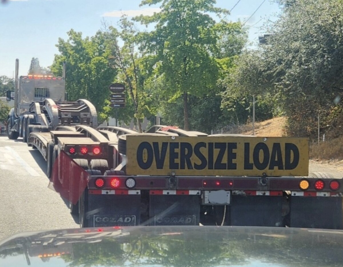 CHP nabs over-length commercial vehicle driver with no escort taking ‘scenic drive’