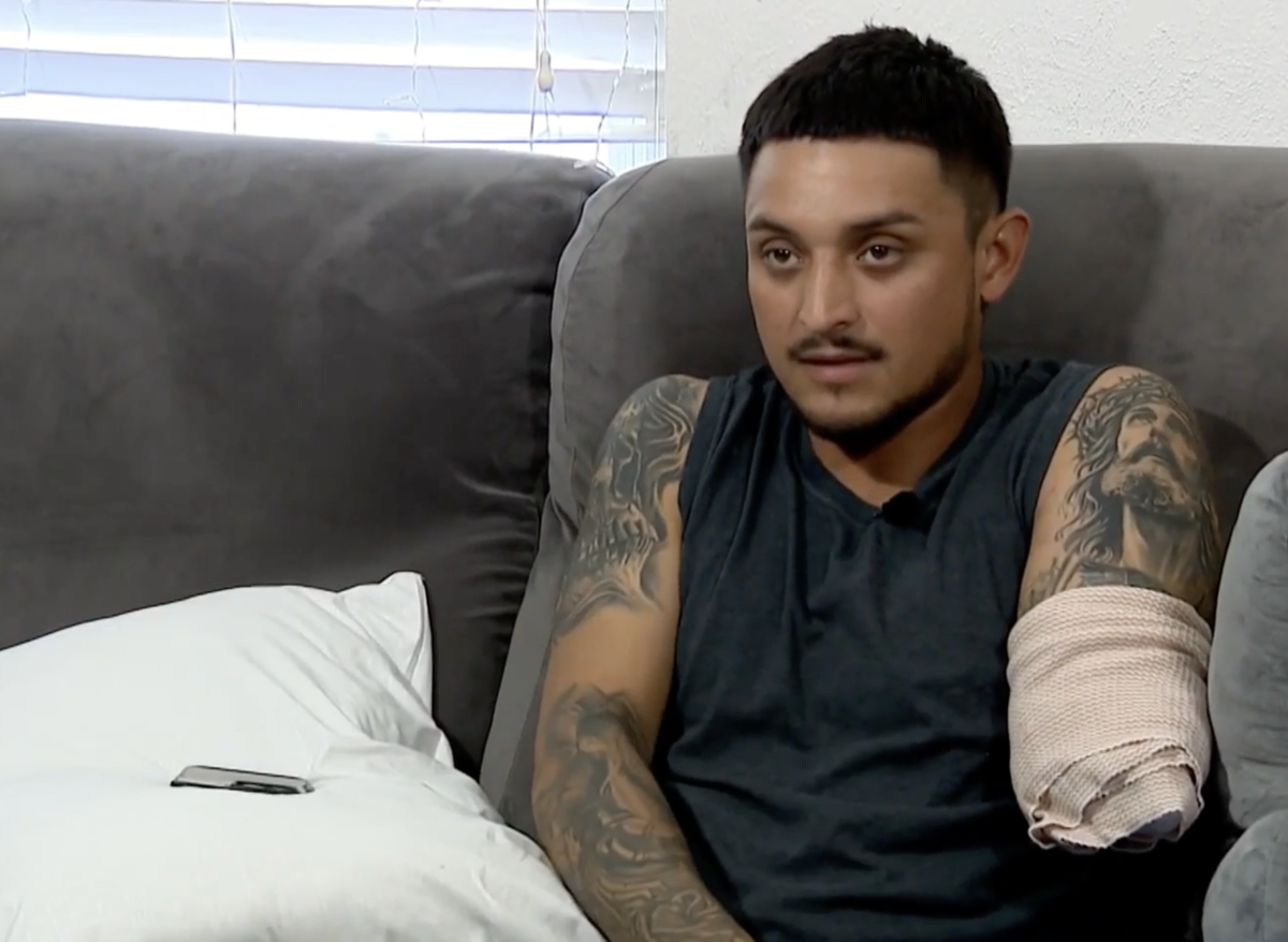 Dallas Cowboys logo semi truck still at large after severing arm of motorist and driving off