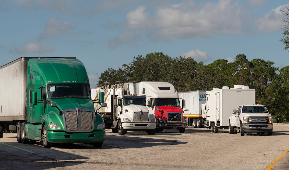 Man crushed by unoccupied rolling rig at NJ rest stop