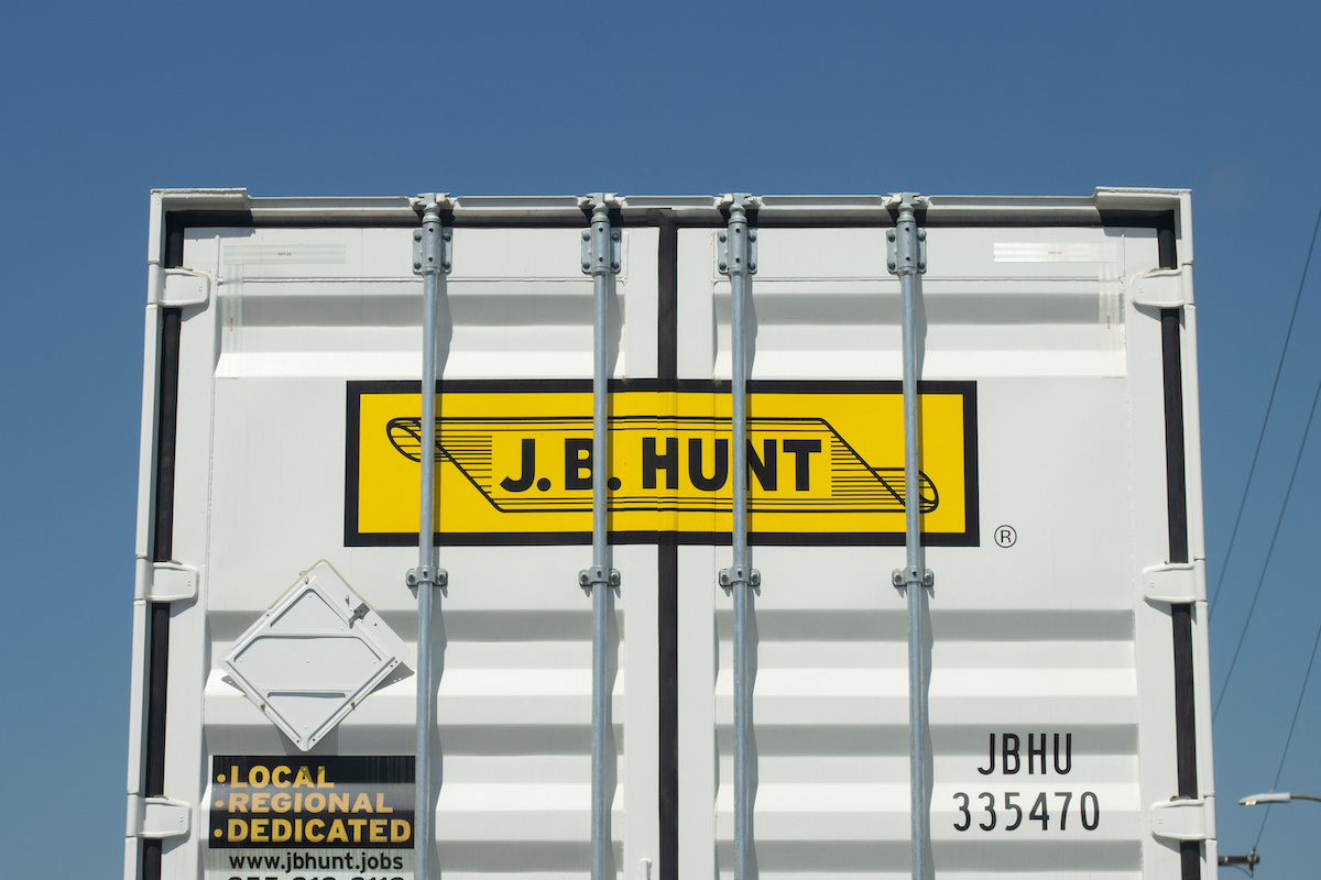 J.B. Hunt closing facility at GA Home Depot distribution center