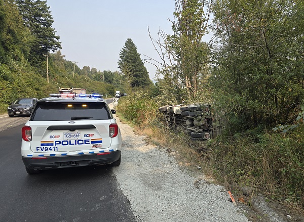 Dump truck driver loses license, fired at the scene, after DUI rollover crash, cops say