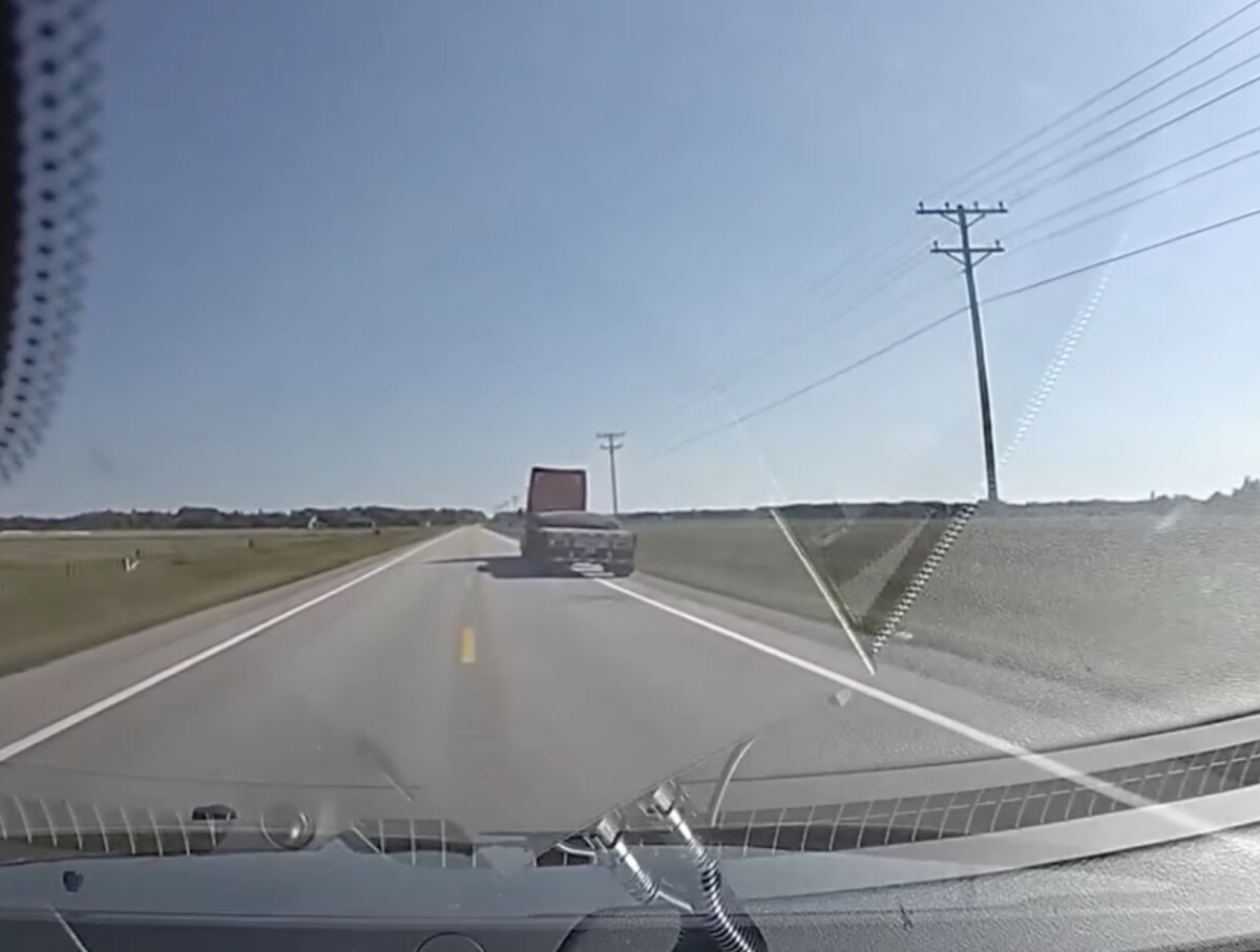 Michigan sheriff shares video of semi truck chase that ended in DUI and reckless driving charges