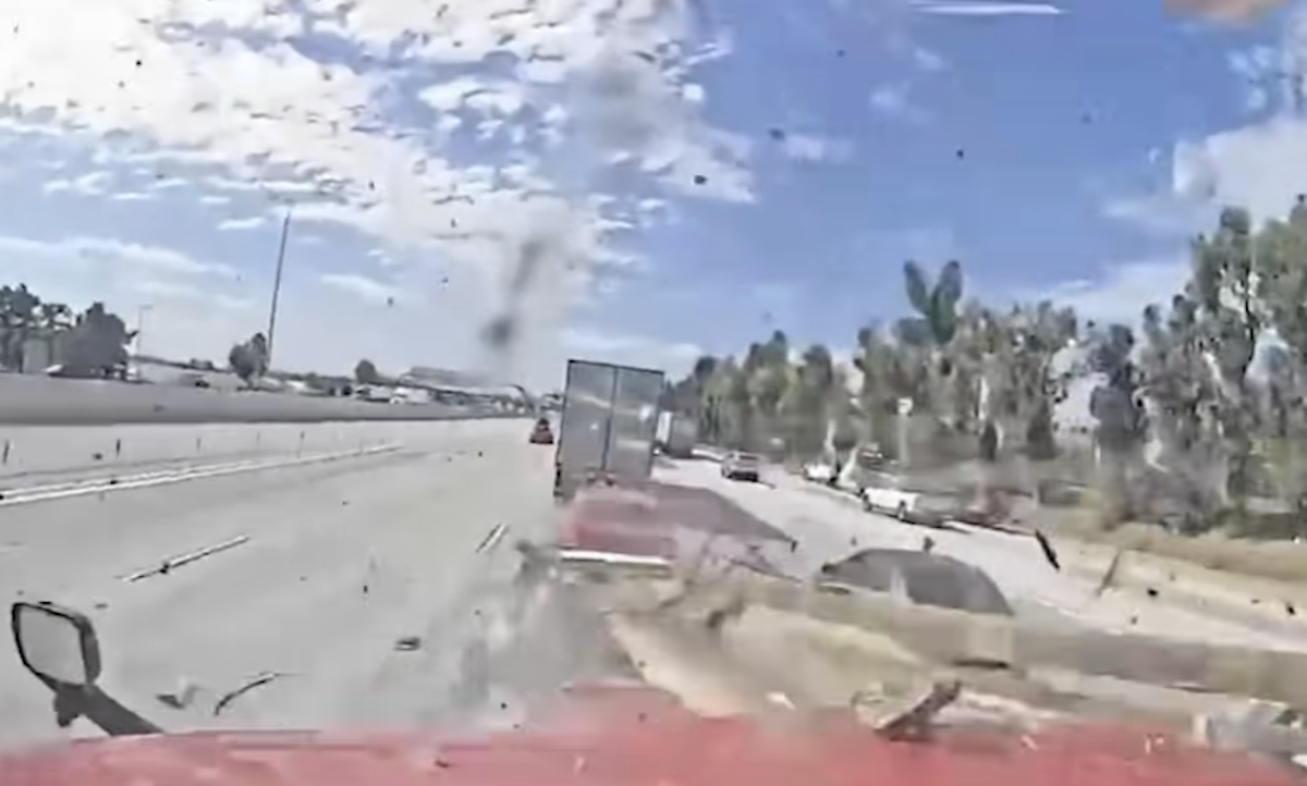 Dash cam video of triple fatality crash released after young truck driver arrested for potential DUI