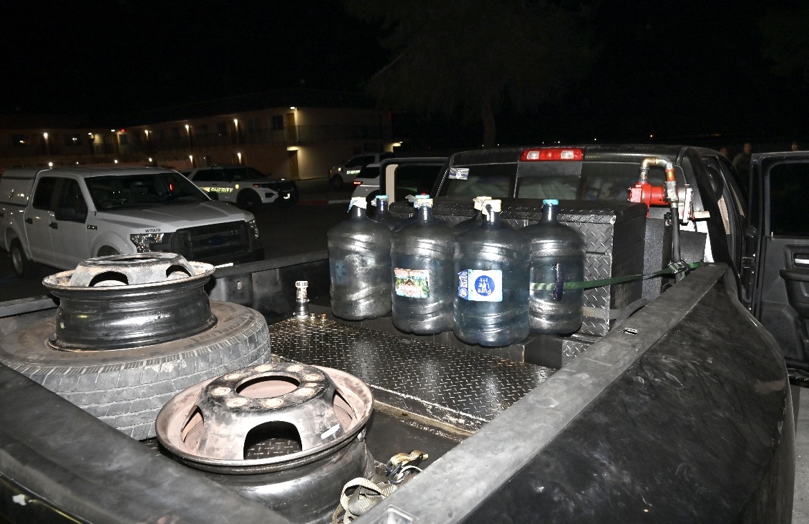 Four arrested for truck stop card skimmer and diesel theft scheme, California sheriff says