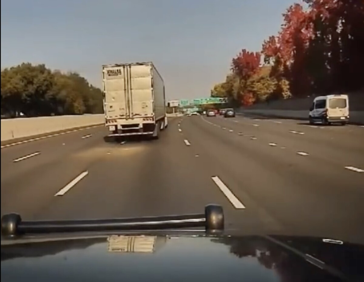CHP shares video of swerving big rig, says driver’s BAC was six times the legal limit
