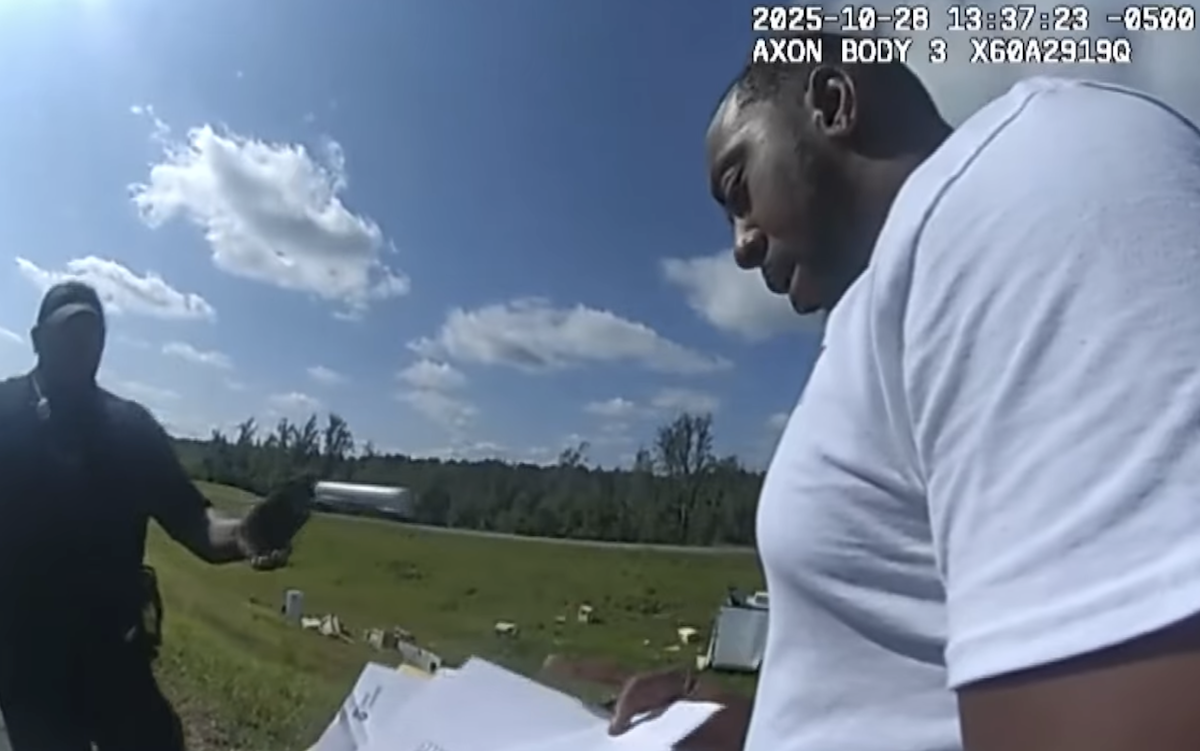 Body cam video shows moment driver told police they had to shoot the monkeys set loose in crash