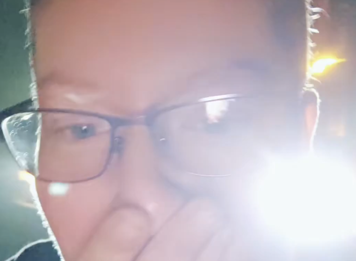 VIDEO: Trucker claims fellow driver with no English skills offered to pay her off after attempted hit-and-run