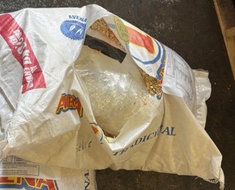 $10.3 million in meth uncovered in tractor trailer’s load of oat flakes