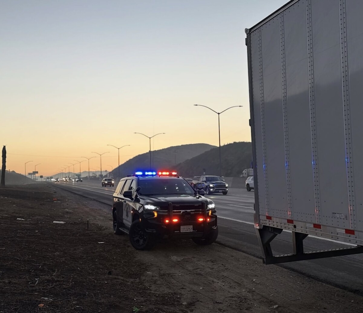 342 citations issued during one day CHP ‘Strike Force’ detail targeting commercial vehicles on SR-60