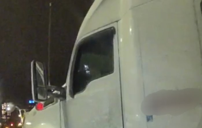 Ontario cops say truck driver faces suspension and fine for watching videos while driving