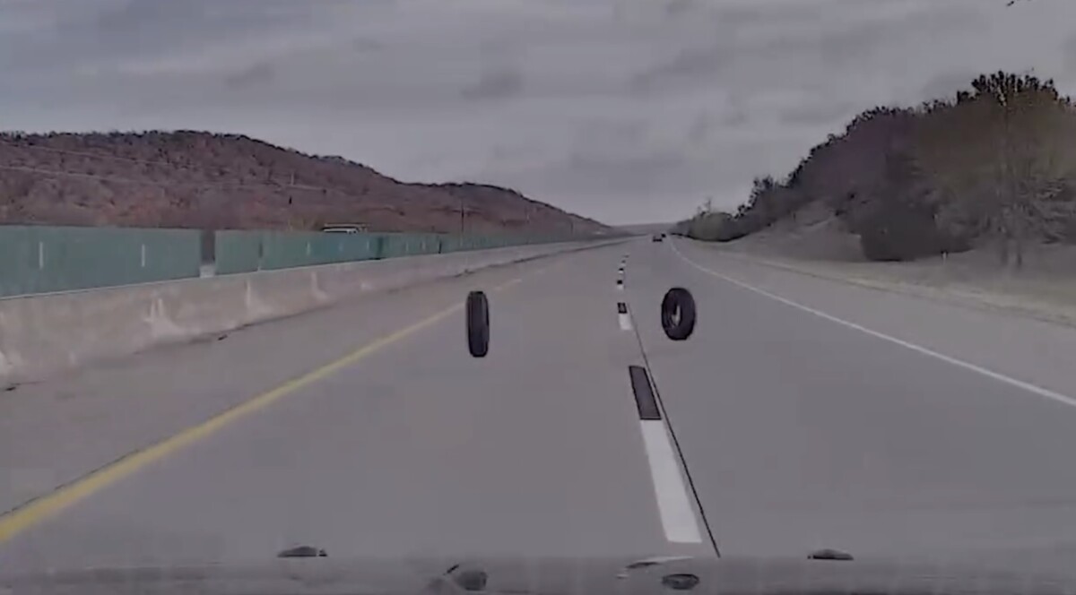 Video shows Oklahoma troopers dodging tires, commercial vehicle driver hauling unsecured load handed over to ICE