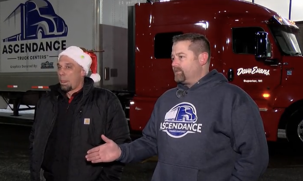 Minnesota truck dealer funds local truckers’ Christmas shopping trip to gift to kids in need