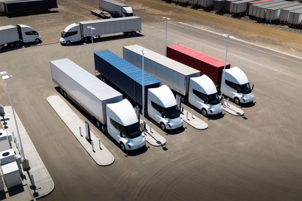 Pilot to build Tesla Semi charging stations at truck stops along I-5, I-10, and other freight corridors