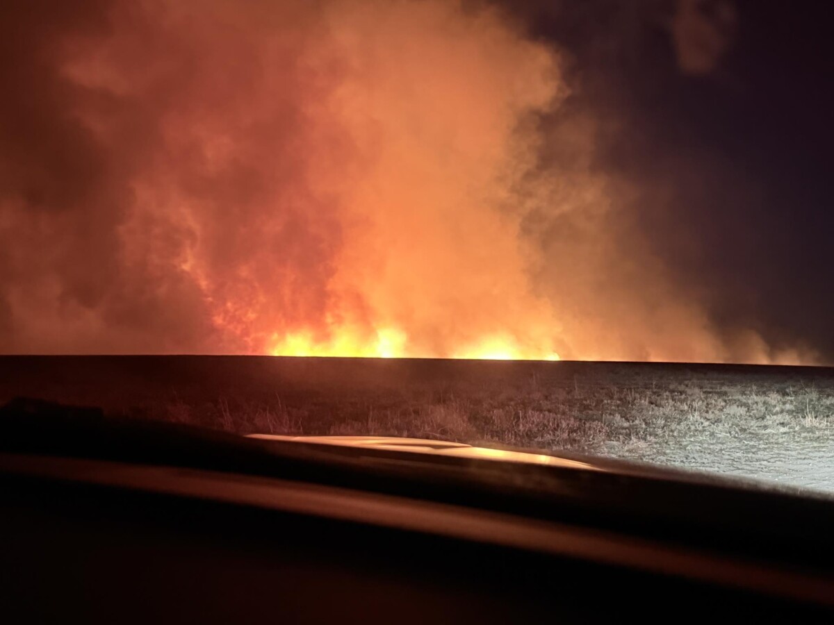 Truck driver faces charges for starting fire by dragging lowered landing gear, Colorado sheriff says