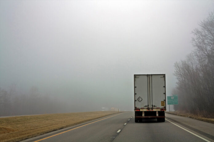 Foggy Day on the road
