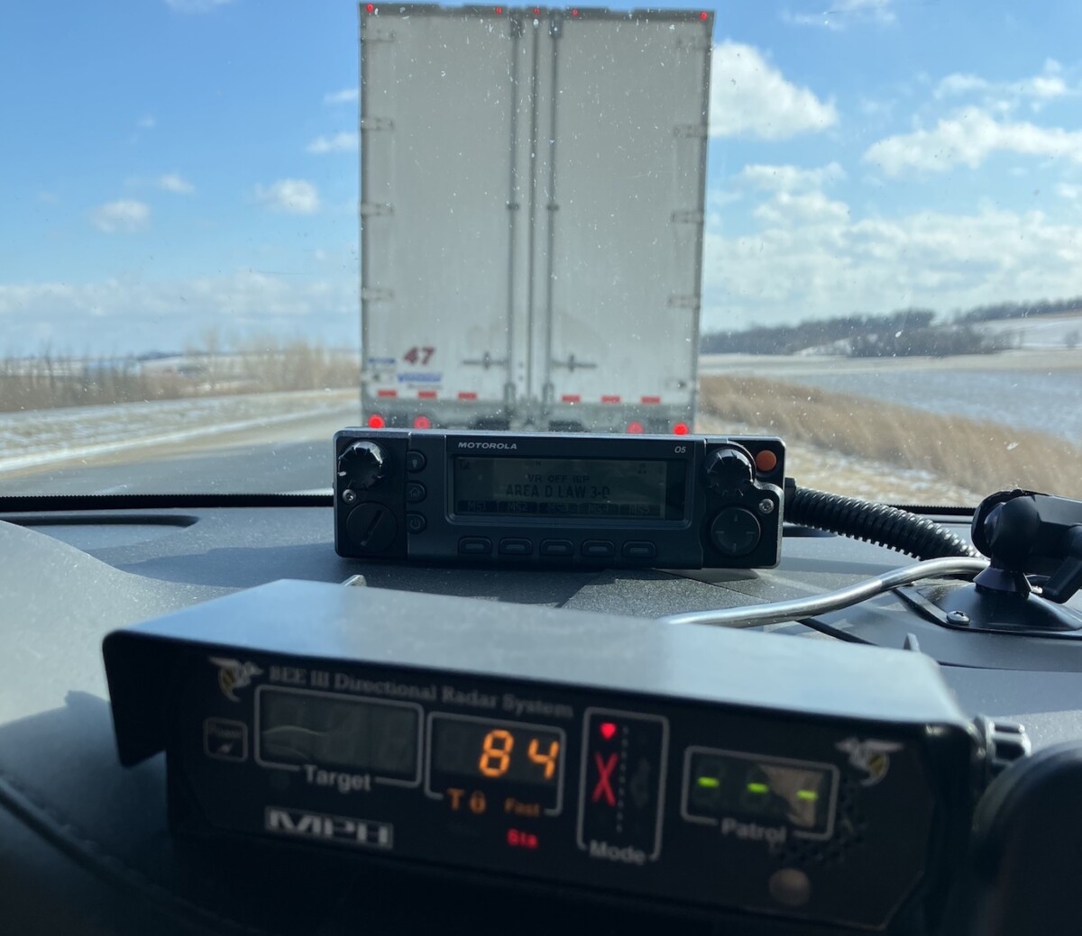 Iowa troopers clock semi truck at 84 MPH on Highway 61