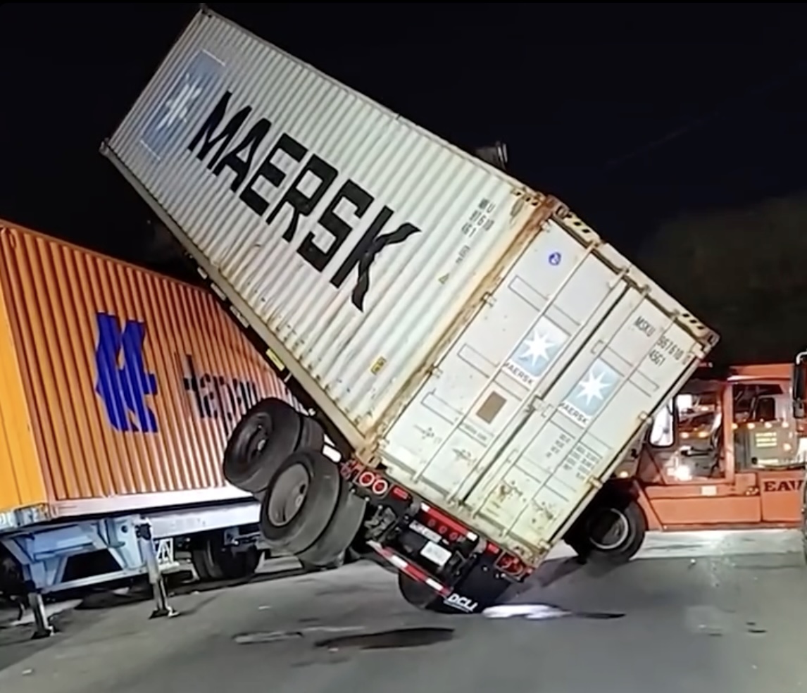 VIDEO: Tow operator responds to confounding forklift vs. containers kerfuffle
