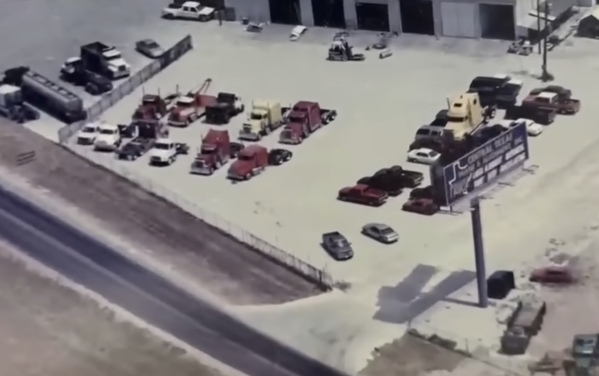 I-35 billboard featuring actual semi truck on top removed after almost 30 years