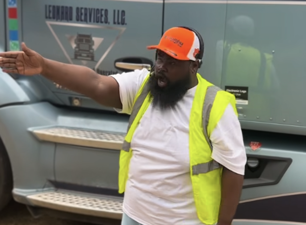 This trucker’s impression of a trucker will make you think of every old driver you’ve ever met