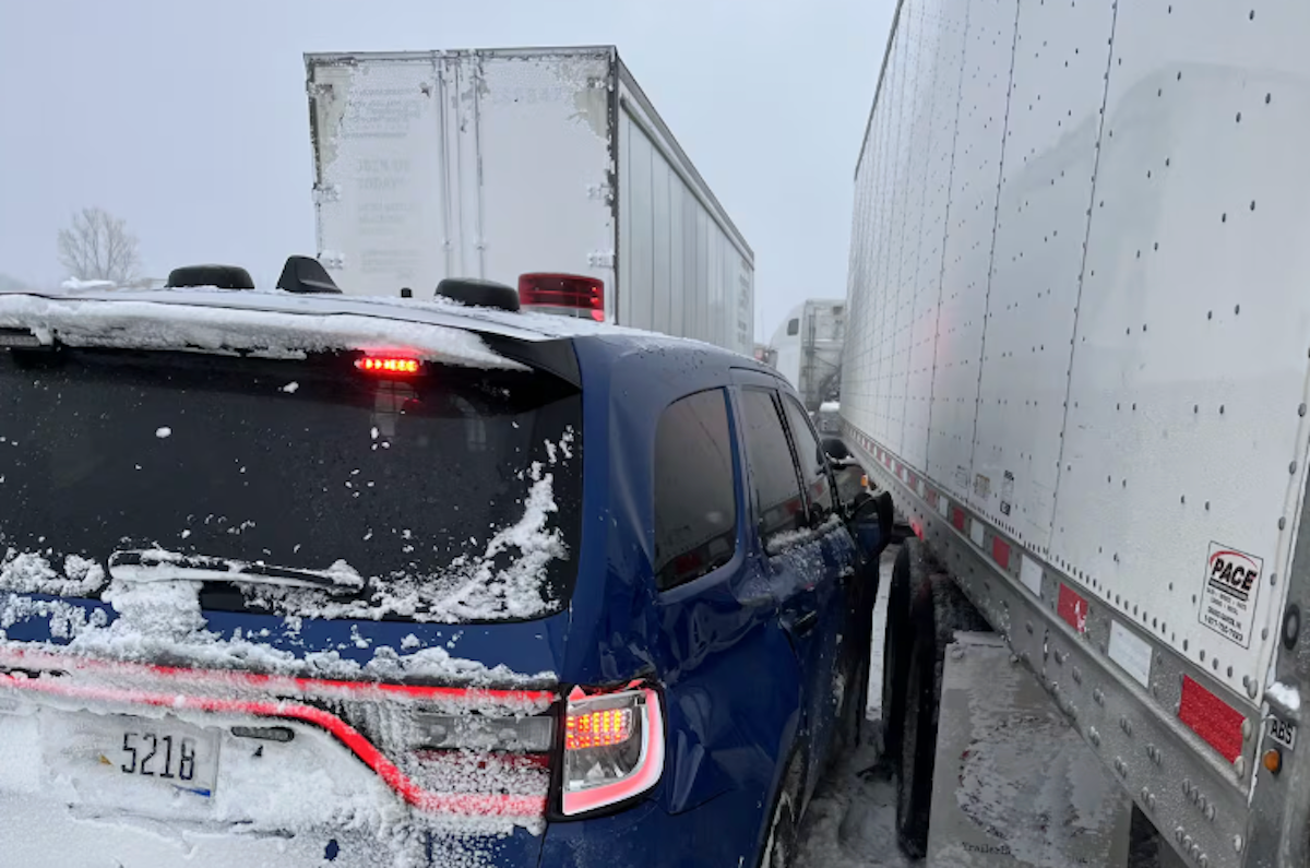 Second West Michigan I-196 pile-up involving semi trucks in just over a week