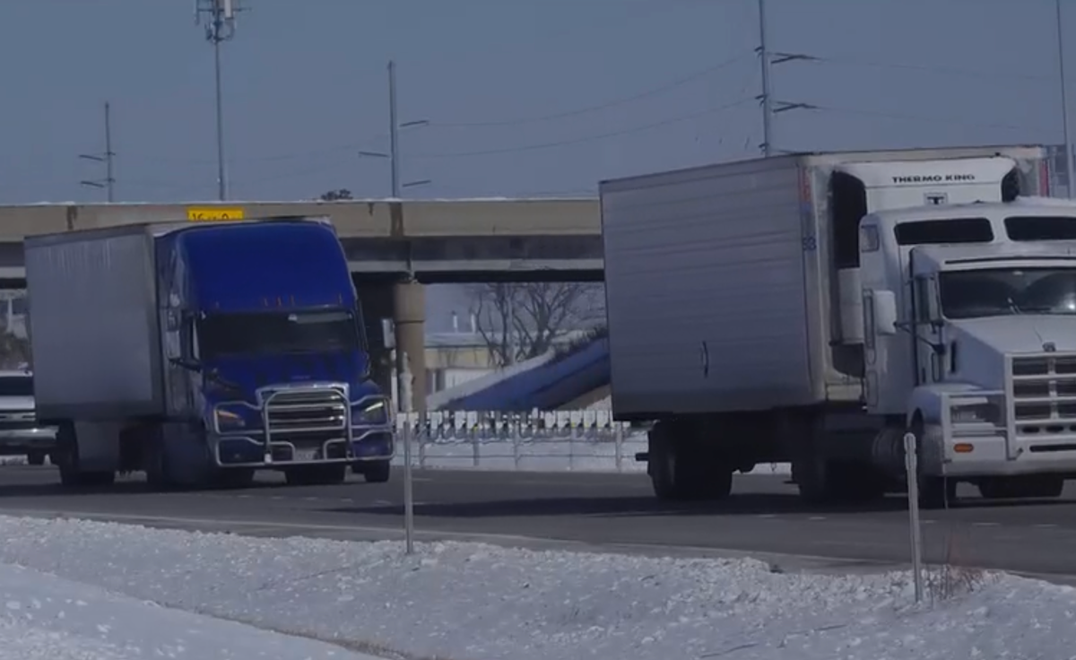 Trucking industry, retail finally returning to normal as another winter storm looms
