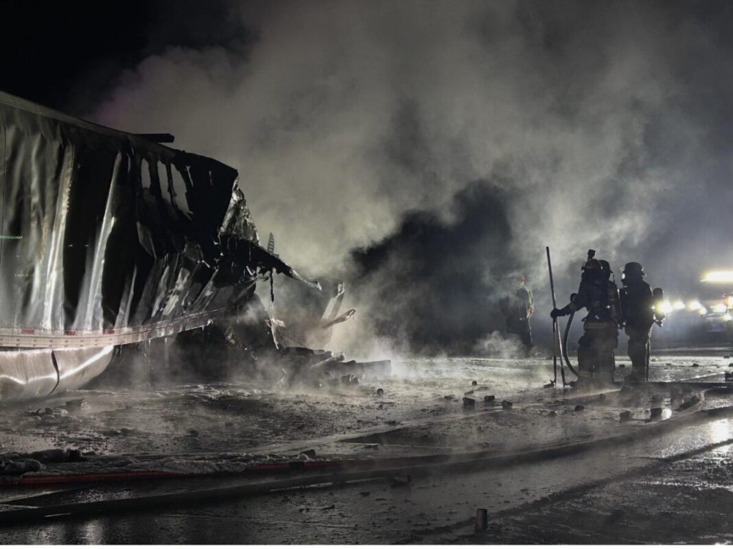 Drivers killed in crash with illegally parked semi on I-80 were father and son